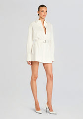 Posh Poplin Shirt Dress
