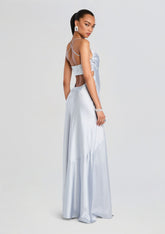 Emery Embellished Silk Dress