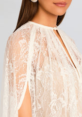 Adra Mini Cape Dress