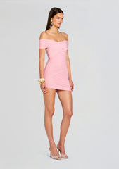 Deniz Mesh Mini Dress