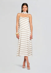 Kaia Satin Maxi Dress