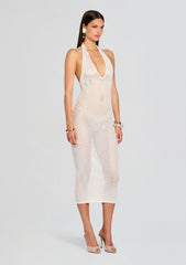 Mags Crochet Midi Dress