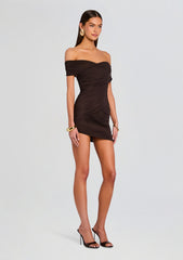 Deniz Mesh Mini Dress