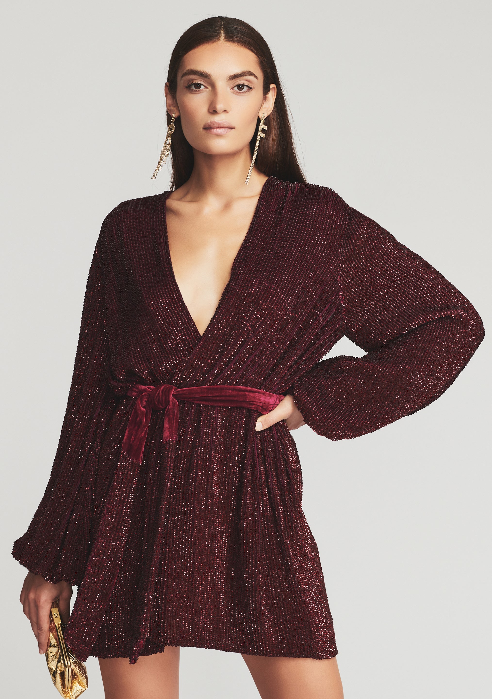 Gabrielle Sequin Robe