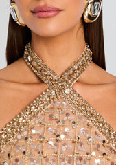 Janneth Embroidered Dress