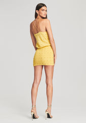 Petra Embellished Silk Chiffon Dress