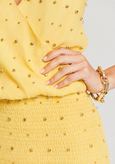 Petra Embellished Silk Chiffon Dress