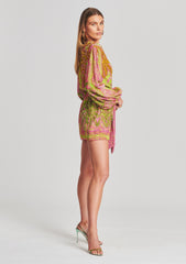 Gabrielle Sequin Palm Robe