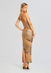 Carmine Embellished Dress