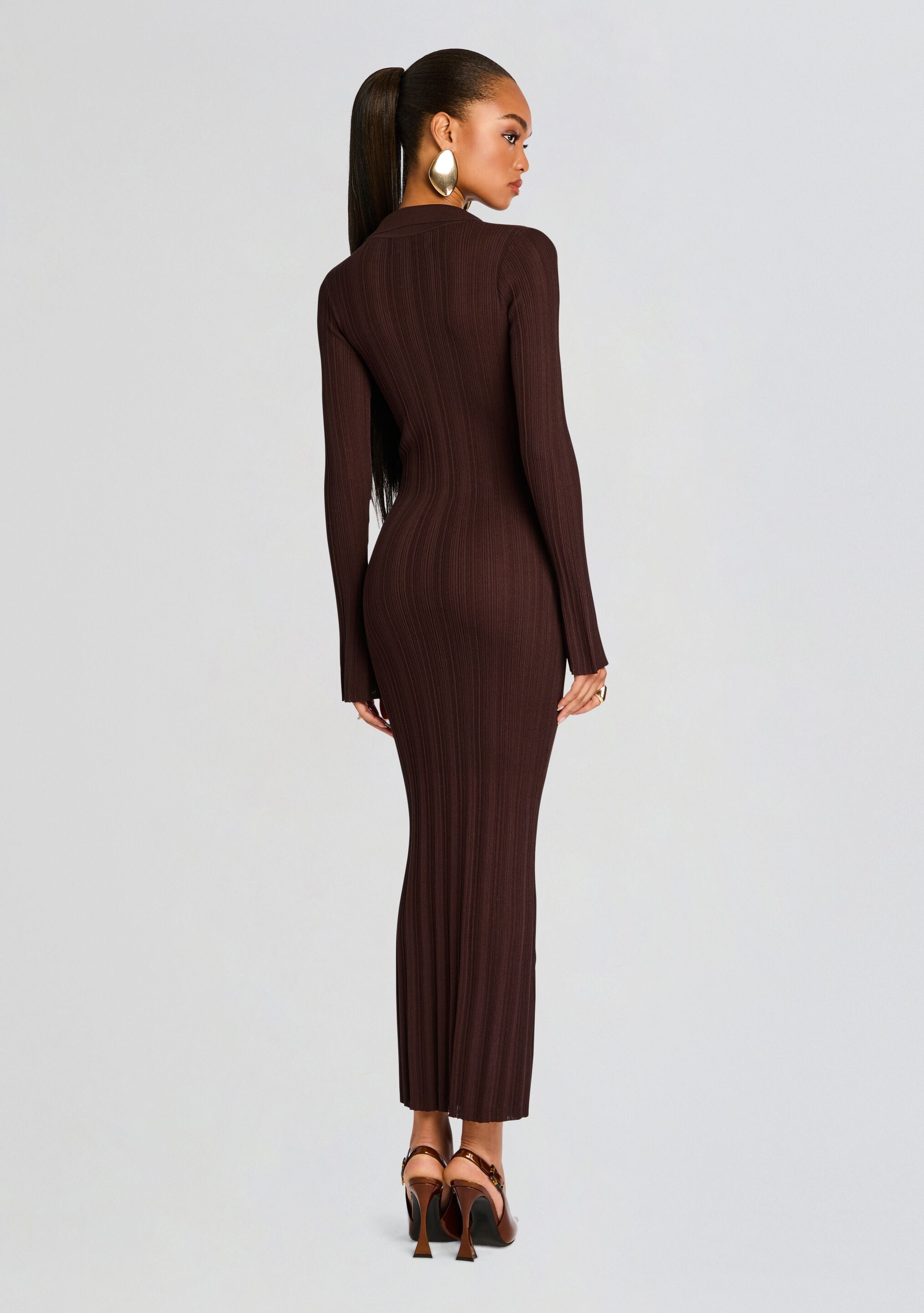 Azula Rib Knit Maxi Dress