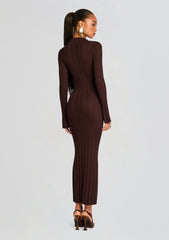 Azula Rib Knit Maxi Dress