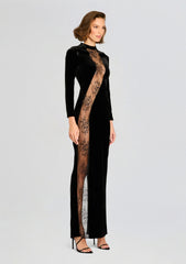 Donatella Velvet Dress