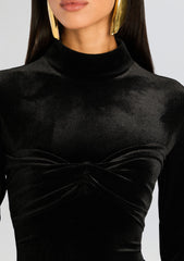 Margie Velvet Mini Dress