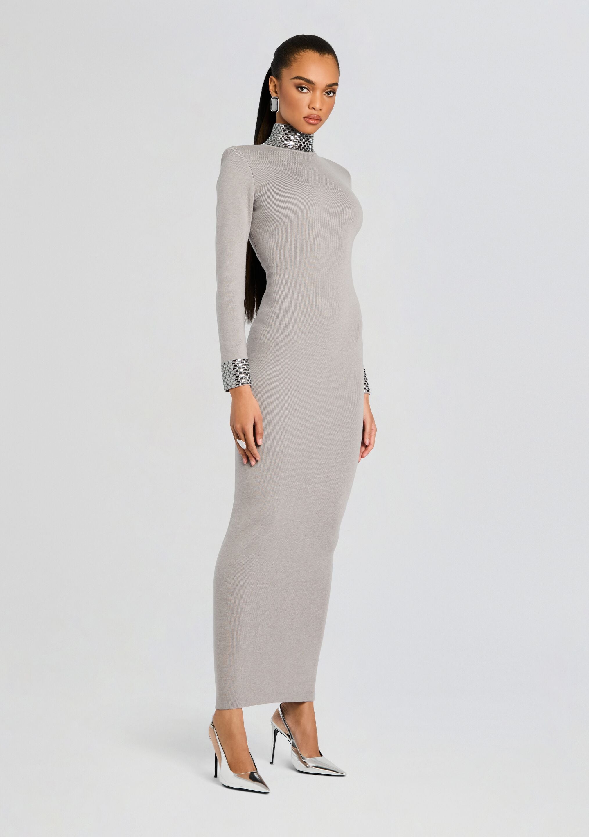 Monroe Embellished Knit Dress
