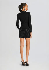Santana Embellished Knit Dress