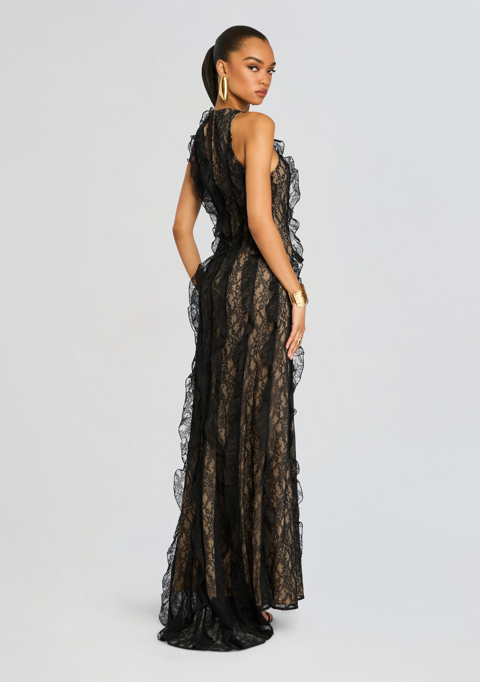 Lace Evening Dress