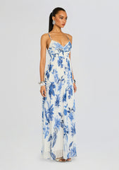 Gabi Pleated Maxi Dress