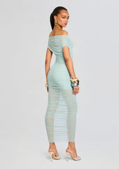 Noel Mesh Midi Dress