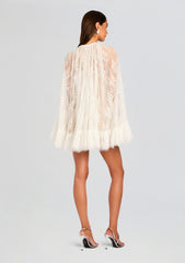 Adra Mini Cape Dress