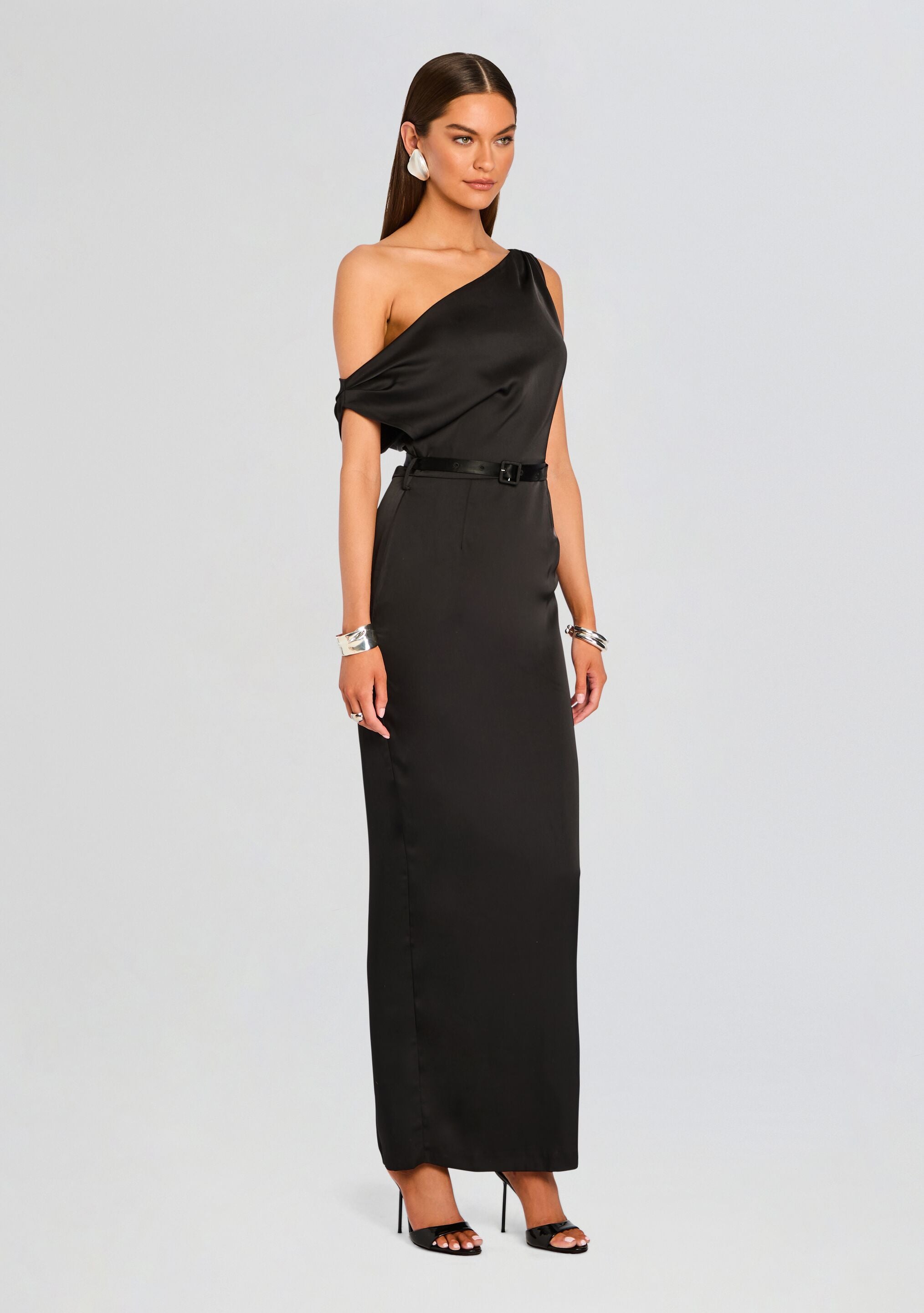 Parker Off The Shoulder Maxi Dress