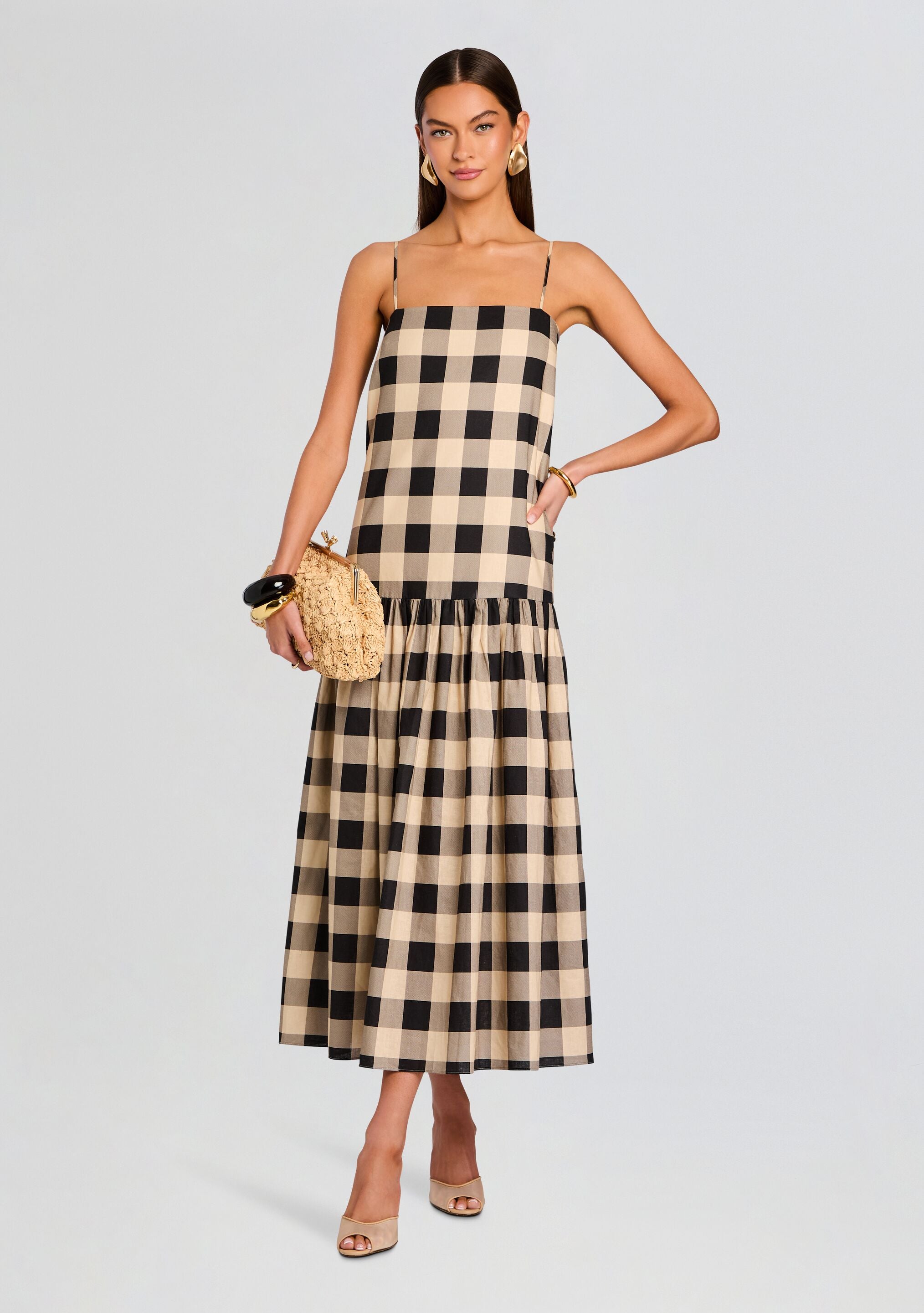 Aydan Linen Maxi Dress