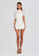 Selma Mini Crepe Dress